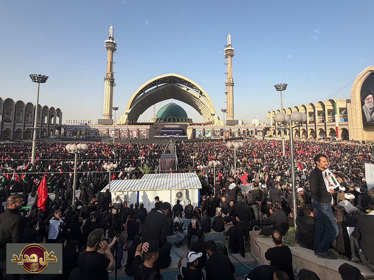تشييع خامنئي: حشود غفيرة تشارك في جنازة المرشد الإيراني بطهران