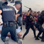 نجم برشلونة يدعم مشجع الإستيلادا بعد اعتداء الشرطة