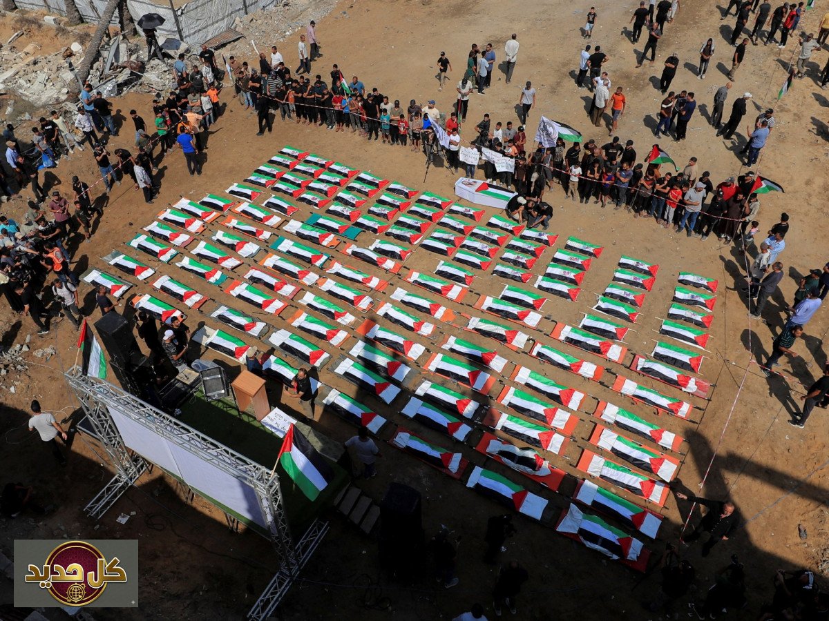 جنازة غزة الصبرة: وداع مهيب لأكثر من 100 شهيد بعد عامين ونصف