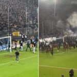 شغب ديربي ألمانيا: الألعاب النارية والفوضى توقف المباراة وتستدعي تدخل الشرطة
