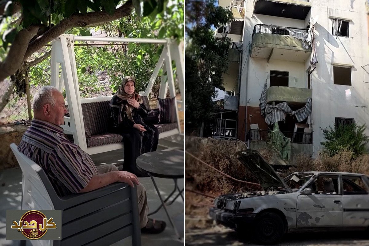 صاروخ إسرائيلي في لبنان: مأساة زوجين مسنين يعيشان فوق قنبلة موقوتة بميفدون