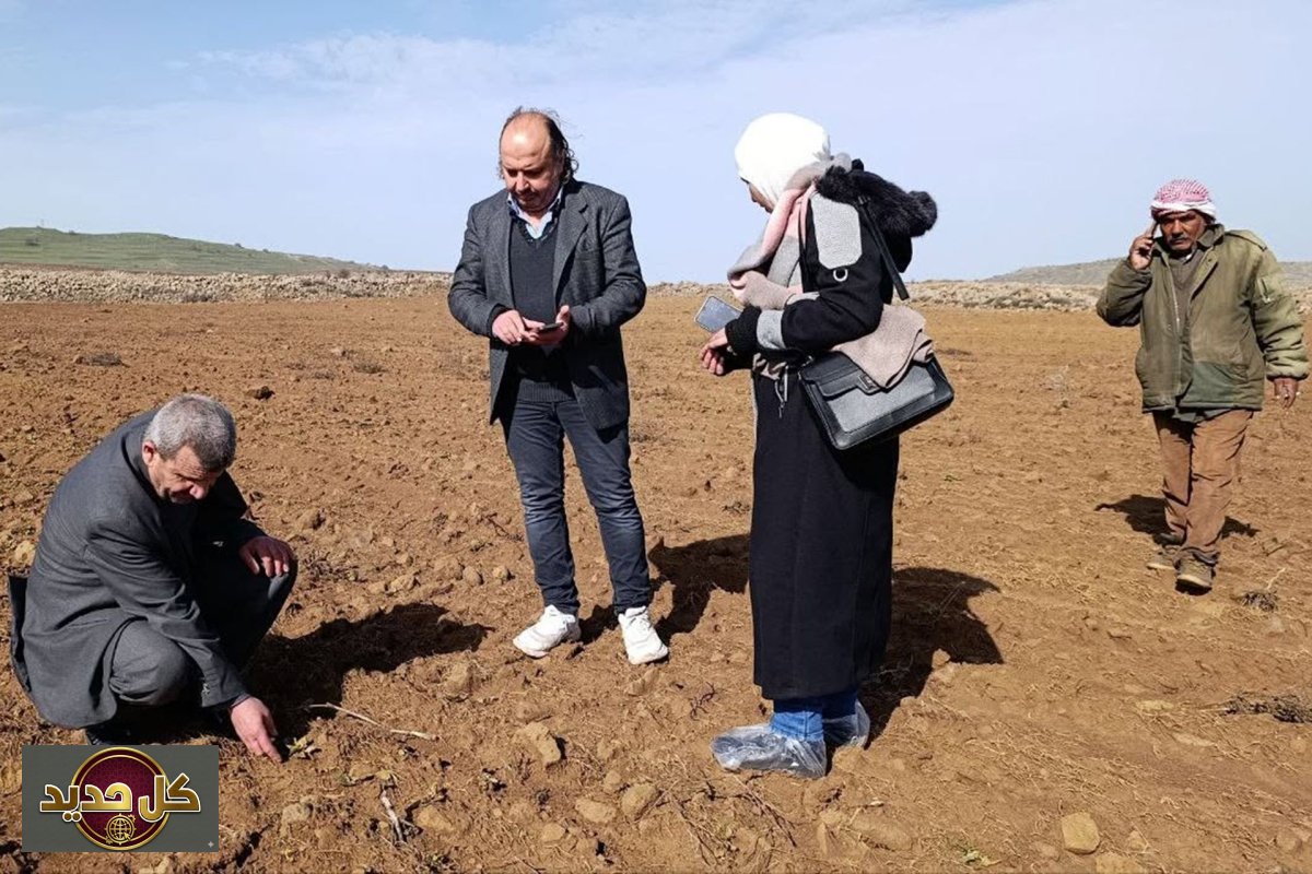 تضرر زراعي القنيطرة: آلاف الدونمات تتأثر بمبيدات إسرائيلية